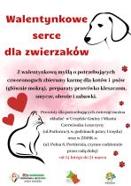 Walentynkowe serce dla zwierzaków